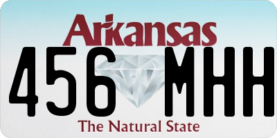 AR license plate 456MHH