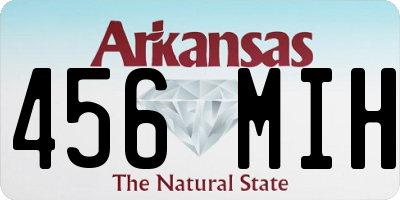 AR license plate 456MIH