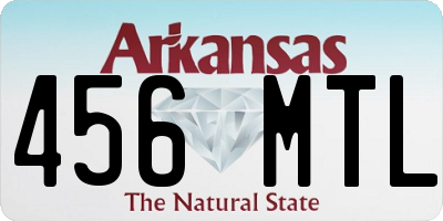 AR license plate 456MTL