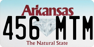 AR license plate 456MTM