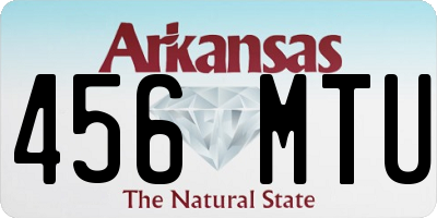 AR license plate 456MTU