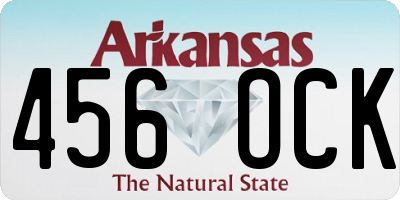 AR license plate 456OCK