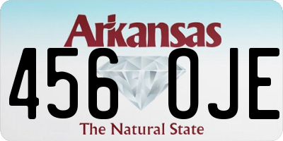 AR license plate 456OJE