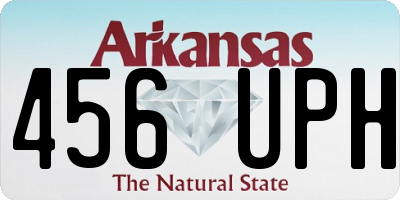 AR license plate 456UPH