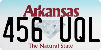 AR license plate 456UQL