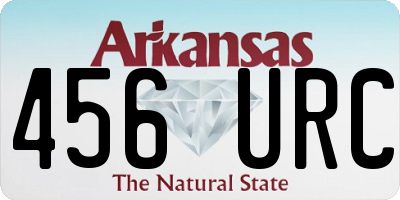 AR license plate 456URC