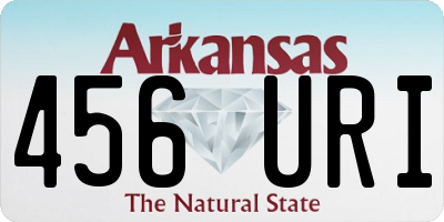 AR license plate 456URI