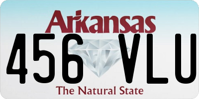 AR license plate 456VLU