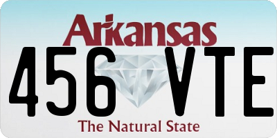 AR license plate 456VTE