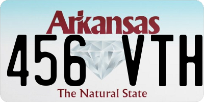 AR license plate 456VTH