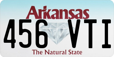 AR license plate 456VTI