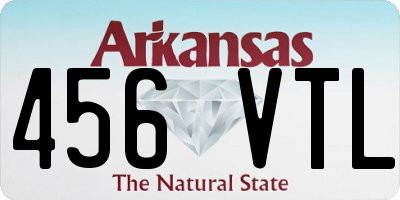 AR license plate 456VTL