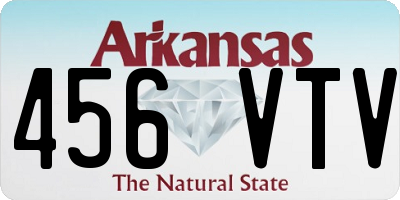 AR license plate 456VTV