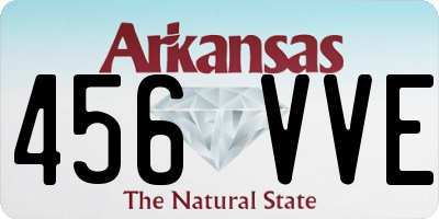 AR license plate 456VVE