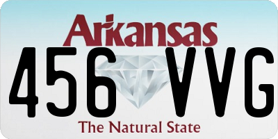 AR license plate 456VVG