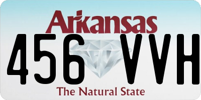 AR license plate 456VVH