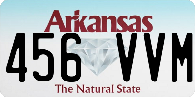 AR license plate 456VVM