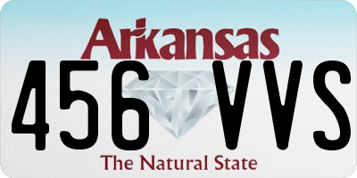 AR license plate 456VVS