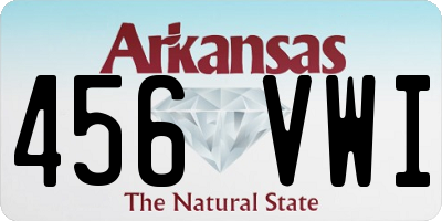 AR license plate 456VWI