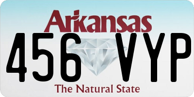 AR license plate 456VYP