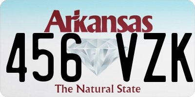 AR license plate 456VZK