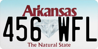 AR license plate 456WFL