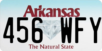 AR license plate 456WFY