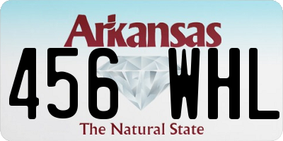 AR license plate 456WHL