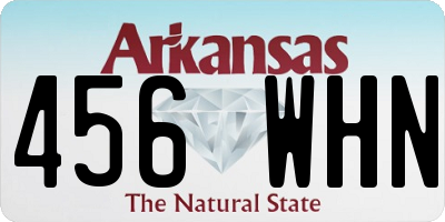 AR license plate 456WHN