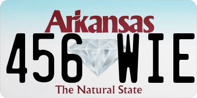 AR license plate 456WIE