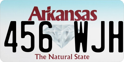 AR license plate 456WJH