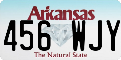 AR license plate 456WJY