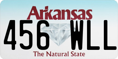 AR license plate 456WLL
