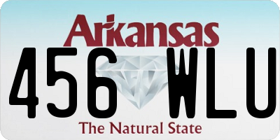 AR license plate 456WLU