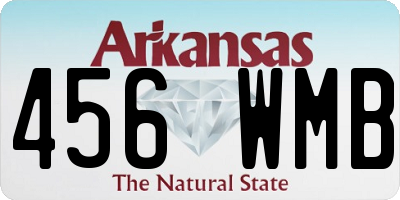 AR license plate 456WMB