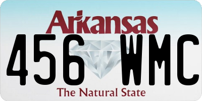 AR license plate 456WMC