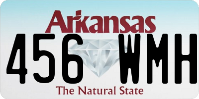 AR license plate 456WMH