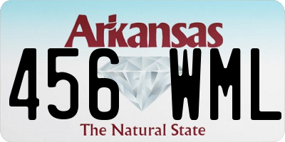 AR license plate 456WML
