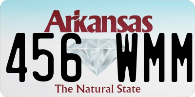 AR license plate 456WMM