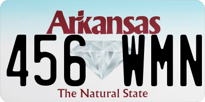 AR license plate 456WMN
