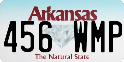 AR license plate 456WMP