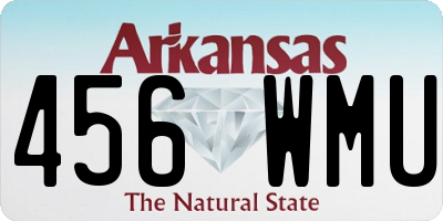 AR license plate 456WMU
