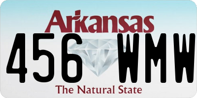 AR license plate 456WMW