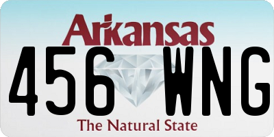 AR license plate 456WNG