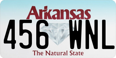 AR license plate 456WNL
