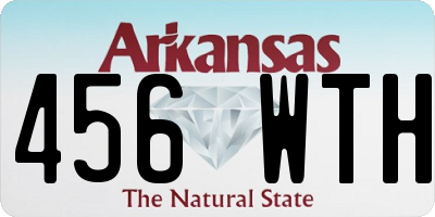 AR license plate 456WTH