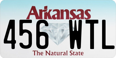 AR license plate 456WTL