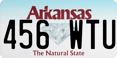 AR license plate 456WTU