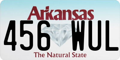 AR license plate 456WUL