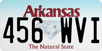 AR license plate 456WVI